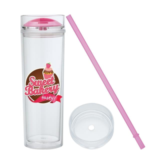 Jomocha 16 oz. Double Lid Hot / Cold Tumbler